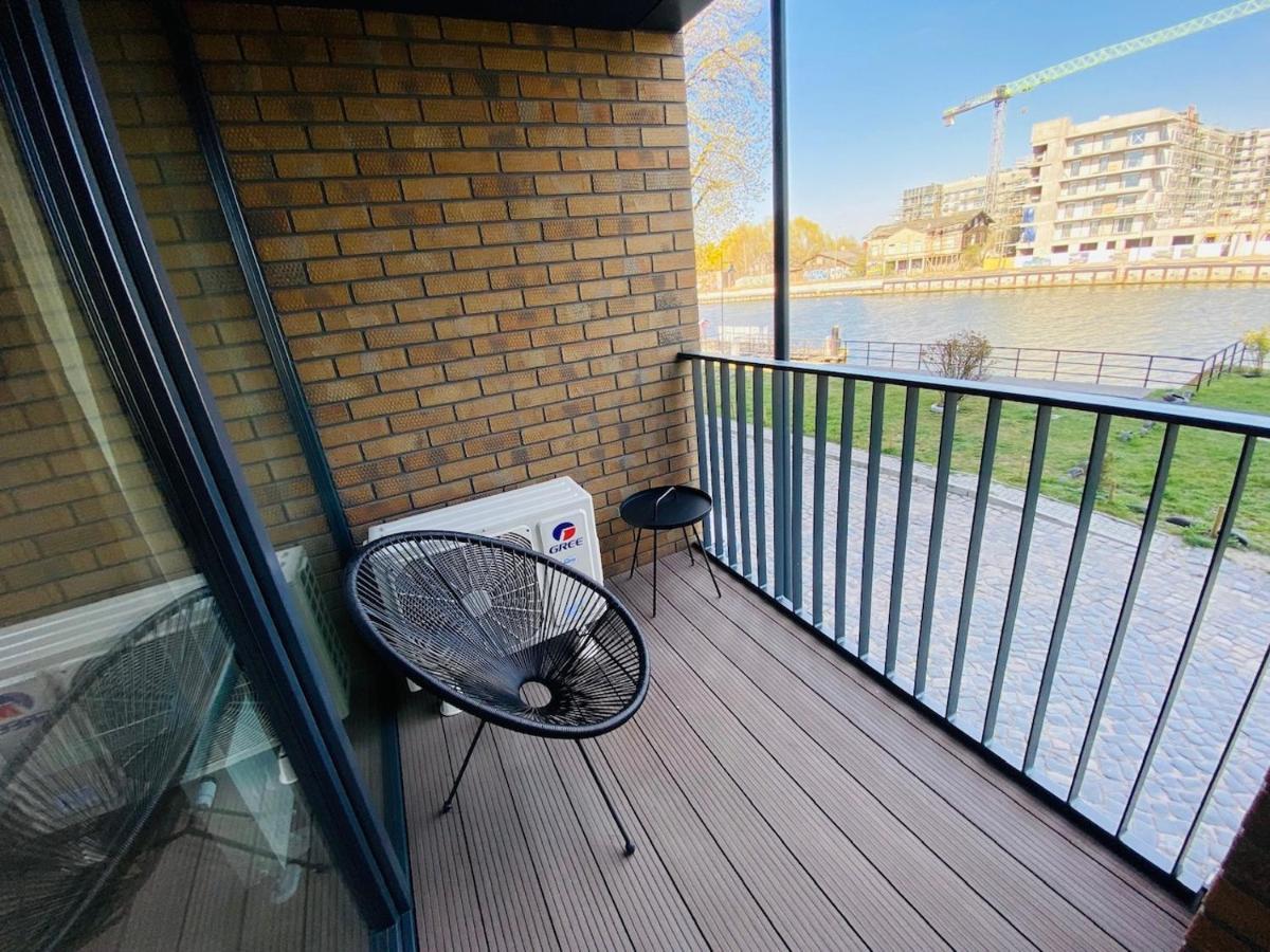 Apartamenty S&S Chlebova Gdansk Z Widokiem Na Rzeke Motlawe, Stare Miasto Exterior foto