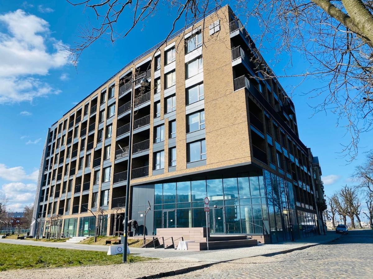 Apartamenty S&S Chlebova Gdansk Z Widokiem Na Rzeke Motlawe, Stare Miasto Exterior foto
